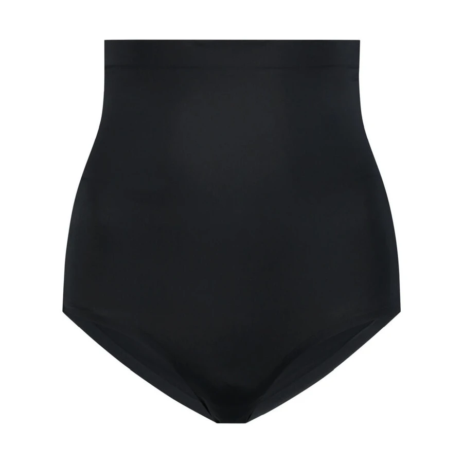 BYE-BRA - CINTO SEM EMENDA ESTILO PANTIES PRETO TAMANHO XXL